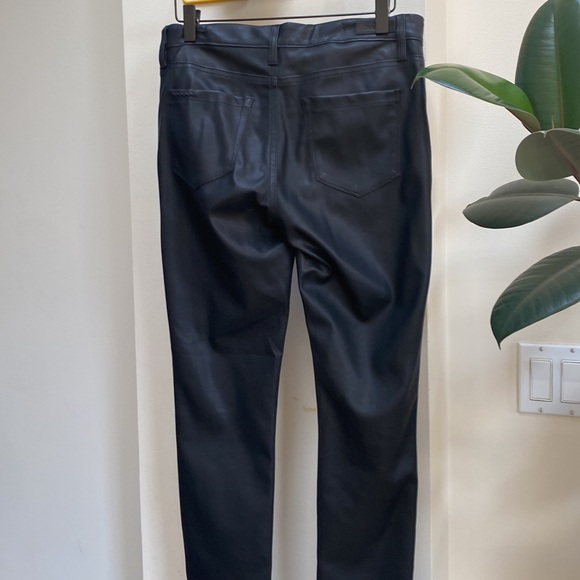 BLANK DENIM NYC whipstitch faux leather pant - Picture 2 of 11